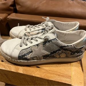 Vintage Havana Betsy Gold Snake Sneakers
